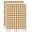 Orange, variant on Fancy Decorative Leaves Branch in Circle 200+ Round Stickers - Gloss Finish - 0.50" Size - Brown