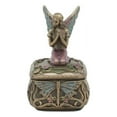 thumbnail image 3 of Ebros Art Nouveau Dragonfly Whisperer Fairy Fae Secret Jewelry Box 3.5"H Trinket, 3 of 9