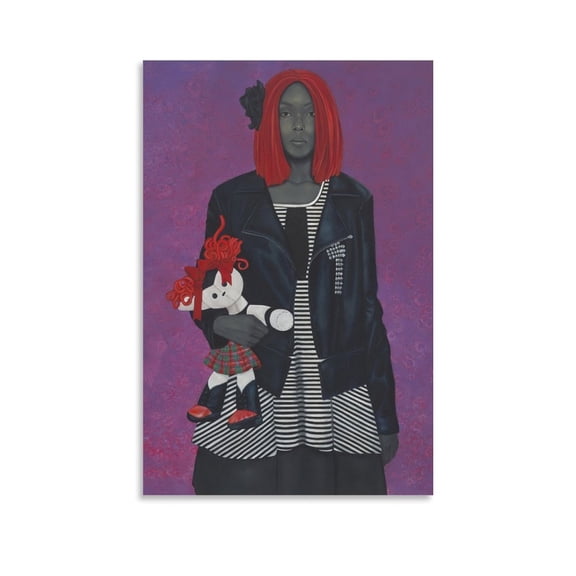 Amy Sherald (4) Canvas Wall Art Poster Decorative Bedroom Modern Home Print Picture Artworks Posters 16x24inch(40x60cm)