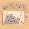thumbnail image 6 of Wooden Geometric Puzzles Challenge Brain Teaser Decompression Jigsaw Hot T3, 6 of 7