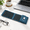 Blue, variant on Triple-Fold with Touchpad and Numeric Keypad, Orange, Slim Leather Design