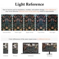 thumbnail image 6 of BERTHMEER 2'x3' Washable Area Rugs for Bathroom Bedroom Entryway Kitchen Entrance Non Slip Blue Floral Vintage Oriental Traditional Flower Carpets, Multicolor, 6 of 8