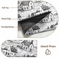 thumbnail image 6 of Small Round Rug 3Ft Washable Non-Slip, Vintage Farmhouse Circle Area Rugs for Living Room Bedroom, Country Farm Houses Cows Sheep Animal Indoor Floor Mats Carpet Runner for Home Decor, 6 of 8