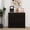 Black 29, variant on Multipurpose Ironing Cart with Rolling Ironing Board, Compact Ironing Cabinet for Laundry Room, Bedroom, Cloakroom - White, E1 MDF