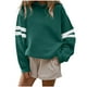 thumbnail image 3 of Tops de otoño para mujer,Sudadera con capucha de lunares, jersey de manga larga para mujer, top informal de poliéster, corte holgado para uso diario, sopatenor, 3 of 9