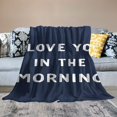 thumbnail image 2 of Shiartex Love Print Throw Blanket for Bed Sofa Living Room Decor All Seasons Super Soft Blanket Mother's Day Gift 40x50in, 2 of 6