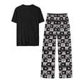 thumbnail image 3 of Set Pijama One Piece para Hombre, Negro, Talla ECH, 2 Piezas, 3 of 3