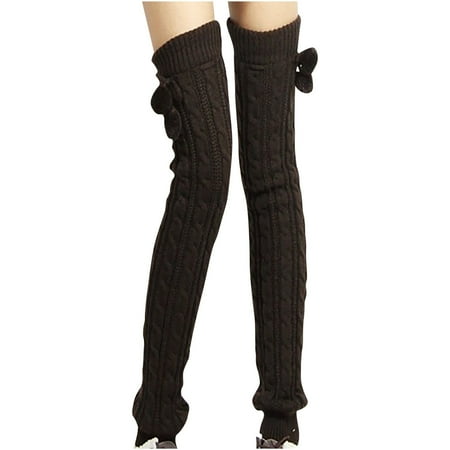 

IWRUHZY Lady Adult Leg Sets Pile Of Socks Autumn And Winter Keep Warm Wool Sock Knitting Foot Cover