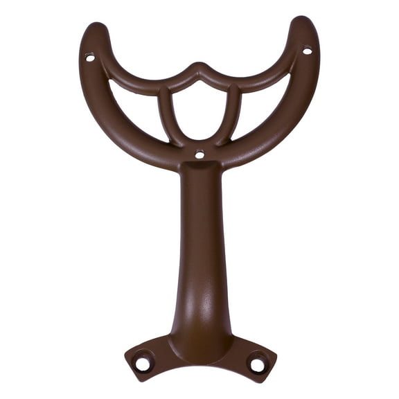 Ceiling Fan Support Arm for Blade Replacement Coffee Color Iron Material Fits Most Fans 1 Pack