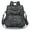 Black, variant on ZRSUN Female Convertible PU Leather Backpack with Multiple Compartments, Gray