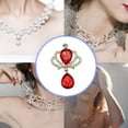 thumbnail image 3 of 10 Uds. De botones a presión de diamantes de imitación de colores mezclados a la moda, colgantes para disfraces, broche, accesorios de joyería Ropa, zapatos y accesorios Miscelánea tipo 9 Sonducket  AP016817-09, 3 of 6