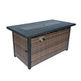 thumbnail image 2 of Better Homes & Gardens 50 inch Brookbury Gas Burning Steel Fire Pit Table, 2 of 5