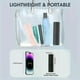thumbnail image 3 of Rechargeable handheld fan [fast cooling] Small portable fan [30 working hours] Battery powered fan with USB Mini fan Makeup pocket Camping Outdoor, 3 of 4