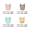 thumbnail image 6 of Zip Top Animal Baby Snack Containers (Set of 4), 6 of 6