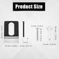 thumbnail image 3 of High-Quality 8-Piece Metal Mirror Frame Kit for Frameless Mounting, 3 of 8