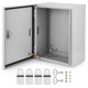 thumbnail image 1 of Yeshouse caja eléctrica de acero IP66, a prueba de agua y polvo, con cerradura y placa de montaje, ideal para conexiones eléctricas en proyectos de interior o exterior, 1 of 8