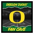 thumbnail image 3 of Oregon Ducks 23" LED Fan Cave Square-Shaped Lighted Wall Sign, 3 of 3