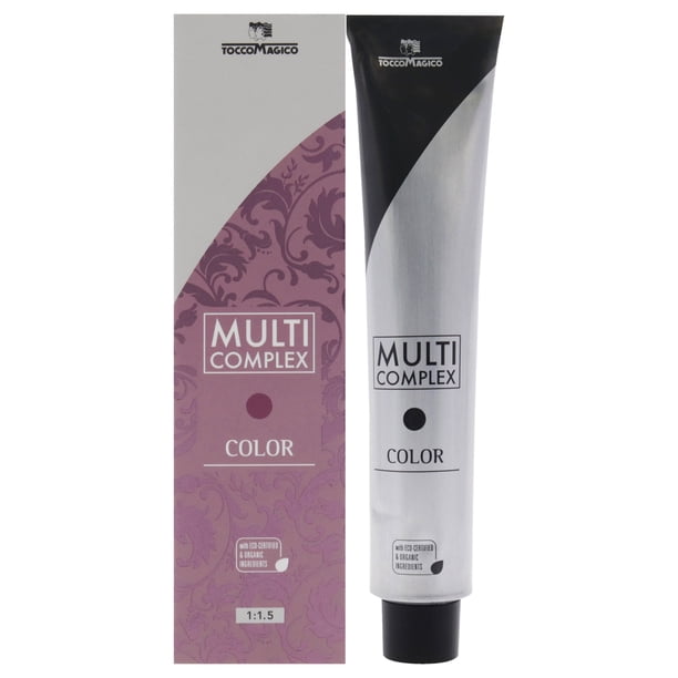 Tocco Magico Color de pelo Tinte Permanente Multi Complejo - 7.666 Rubio Rojizo Extra Intenso 3.38 oz Tocco Magico Color de pelo 3.38 oz