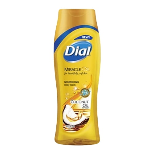 Dial Body Wash  Miracle Oil Coconut  16 Ounce