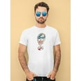 thumbnail image 2 of Worry Tides T-Shirt Men -Engin Selcuk Designs, Male x-Large, 2 of 4