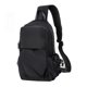 thumbnail image 1 of Pequeña mochila negra de Crossbody de la honda, mochila de nylon del puerto del cargador USB del viaje de la bicicleta que camina, 1 of 7