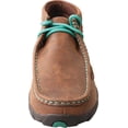 thumbnail image 3 of Women's Twisted X WDM0093 Driving Moc Brown/Turquoise Leather 11 M, 3 of 6