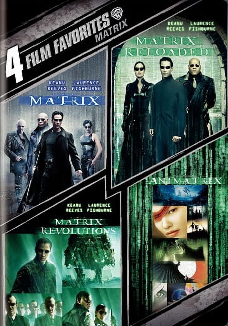 The Matrix 4 film Collection Walmart Exclusive DVD Digital Copy Walmart Exclusive Walmart