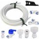 thumbnail image 2 of Manguera de suministro de agua universal de 15 metros, kit de conector de manguera de refrigerador de 1/4, tubo de filtro, piezas y accesorios para refrigeradores europeos/americanos, 2 of 5