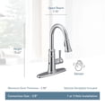 thumbnail image 5 of Moen 7260Eworb Belfield Motionsense Wave Sensor Touchless One Handle Pulldown Kitchen Faucet Featuring Power Clean, Oil Rubbed Bronze, 5 of 5