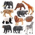thumbnail image 4 of Colección de muñecos artificiales de animales salvajes, 12 unidades/lote, 4 of 5