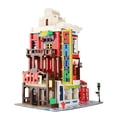 thumbnail image 3 of Wange 6311 Corner Store Modular Building Interlocking Block Building Sets, 3 of 6