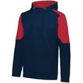 thumbnail image 4 of Holloway Sportswear S Blue Chip Hoodie Navy/Scarlet 222540, 4 of 5