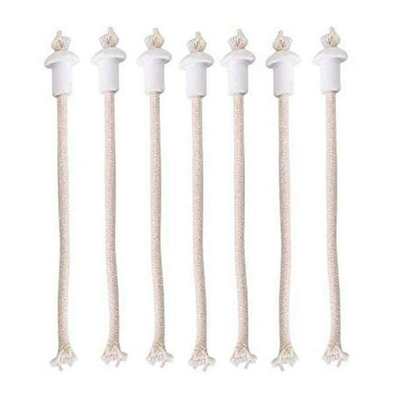 7pcs Oil Wicks Kerosene for Ceramic Holders