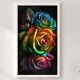 thumbnail image 1 of Cuadros Decorativos Hilo de bordar completo Eco-algodón 11CT Impreso Rosa Kit de punto de cruz Obra de arte DQrwqpou embutido en tela, 1 of 9