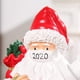thumbnail image 4 of Adorno navideño Puntoco Papá Noel con mascarilla Decora el árbol de Navidad Puntoco Puntoco-3689, 4 of 9