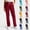 #03 Wine, variant on Womens 4-Way Stretch Scrub Pants Drawstring Mid Rise Straight Leg Nursing Trousers Soft Breathable Functional Side Pockets Healthcare Casual Bottoms,S,#03 Dark Purple