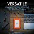 thumbnail image 4 of Disco duro externo LaCie Rugged USB-C de 5 TB contra golpes, polvo y lluvia, 4 of 7