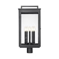 thumbnail image 5 of Z-Lite Hartwell 5 Light Outdoor Post Mount Fixture in Sand Black color, Aluminum frame, 5 of 6