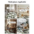 thumbnail image 6 of Retro Splicing Modern Art Area Rug for Bedroom 5x7 Ft Green Gray Watercolor Super Soft fuzzy Throw Rug Non-Slip Fluffy Plush Indoor Floor Carpet for Living Room Nursery Home Decor, 6 of 8
