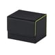 thumbnail image 4 of Caja para baraja de cartas, funda protectora para guardar más de 100 cartas, dados resistentes. Negro y verde, 4 of 9