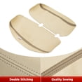 thumbnail image 4 of KBH Car Center Console Lid Armrest Cover for 2005-2010 Acura RL, Leather Skin Upholstery Replacement Cover for Interior Accessories, Beige, 4 of 5