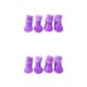 thumbnail image 1 of Methold 4 unids/set de zapatos para cachorros de perro, botas de lluvia impermeables para mascotas de PU, zapatos protectores elásticos antideslizantes Type2 NO2 Methold CBP033219, 1 of 1