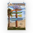 thumbnail image 2 of Long Beach, California, Destinations Sign (12x18 Wall Art Poster, Room Decor), 2 of 3