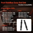 thumbnail image 2 of Front Sway Bar Stabilizer Links 2 Pcs Left & Right, Compatible With 1983-2019 Chevy Silverado 1500, Avalanche, Tahoe, Suburban, GMC Sierra 1500 Yukon & Escalade, Replaces#: K700538,, 2 of 7