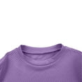 thumbnail image 4 of hotojiny Womens Tops Summer Short Sleeve Basic T Shirts Textured Crew Neck Casual Tees Spring Trendy Clothes S-XXL, 4 of 7