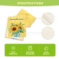 thumbnail image 7 of Sm:)e Hello Sunshine Sunflower Summer Table Runner 13 x 72 Inch Yellow, 7 of 7