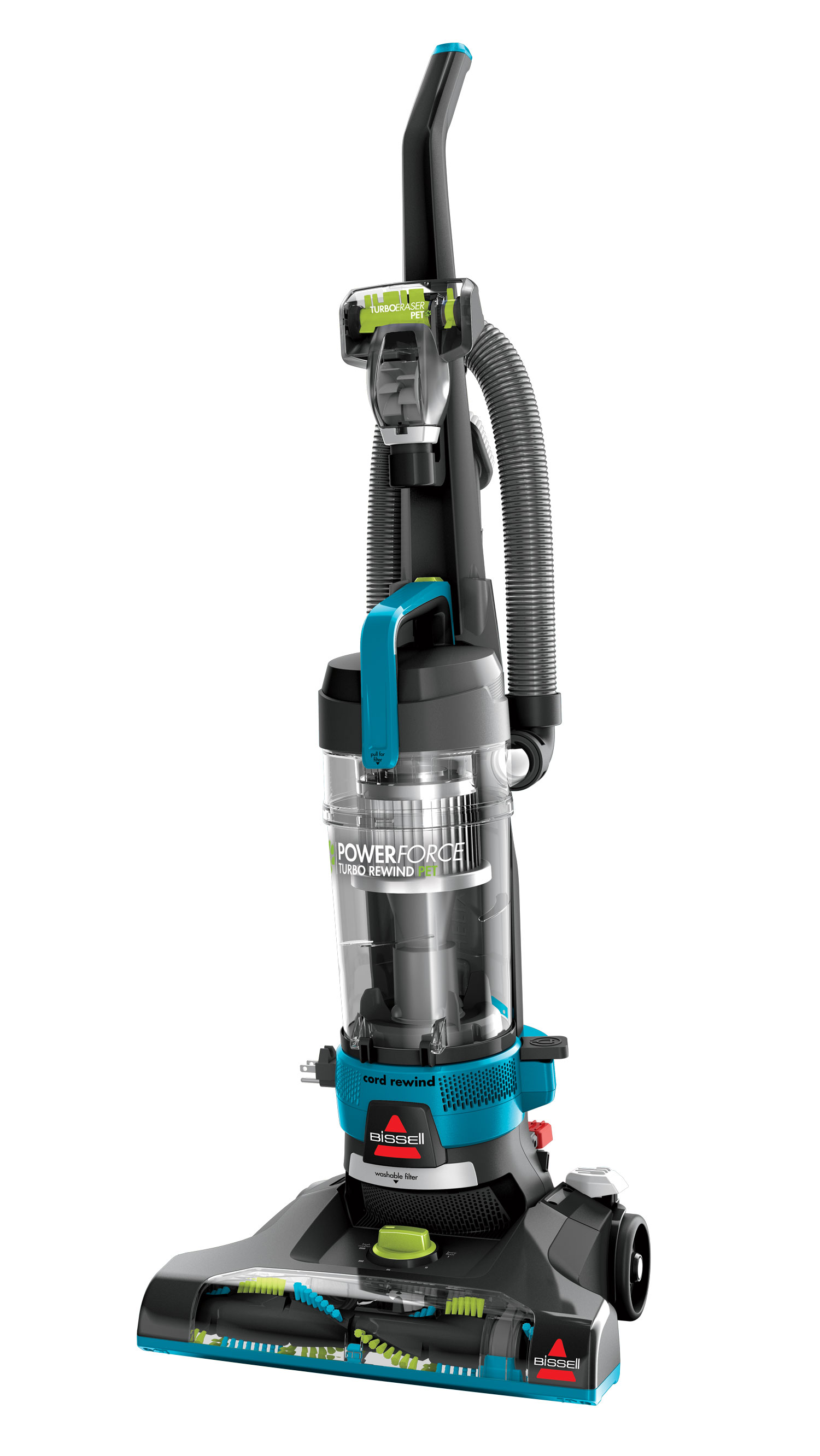 BISSELL Power Force Helix Turbo Rewind Pet Bagless Vacuum, 2692 - image 2 of 9