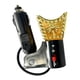 thumbnail image 3 of Quemador de incienso eléctrico para coche, difusor de aroma metálico único para coche. Oro, 3 of 7
