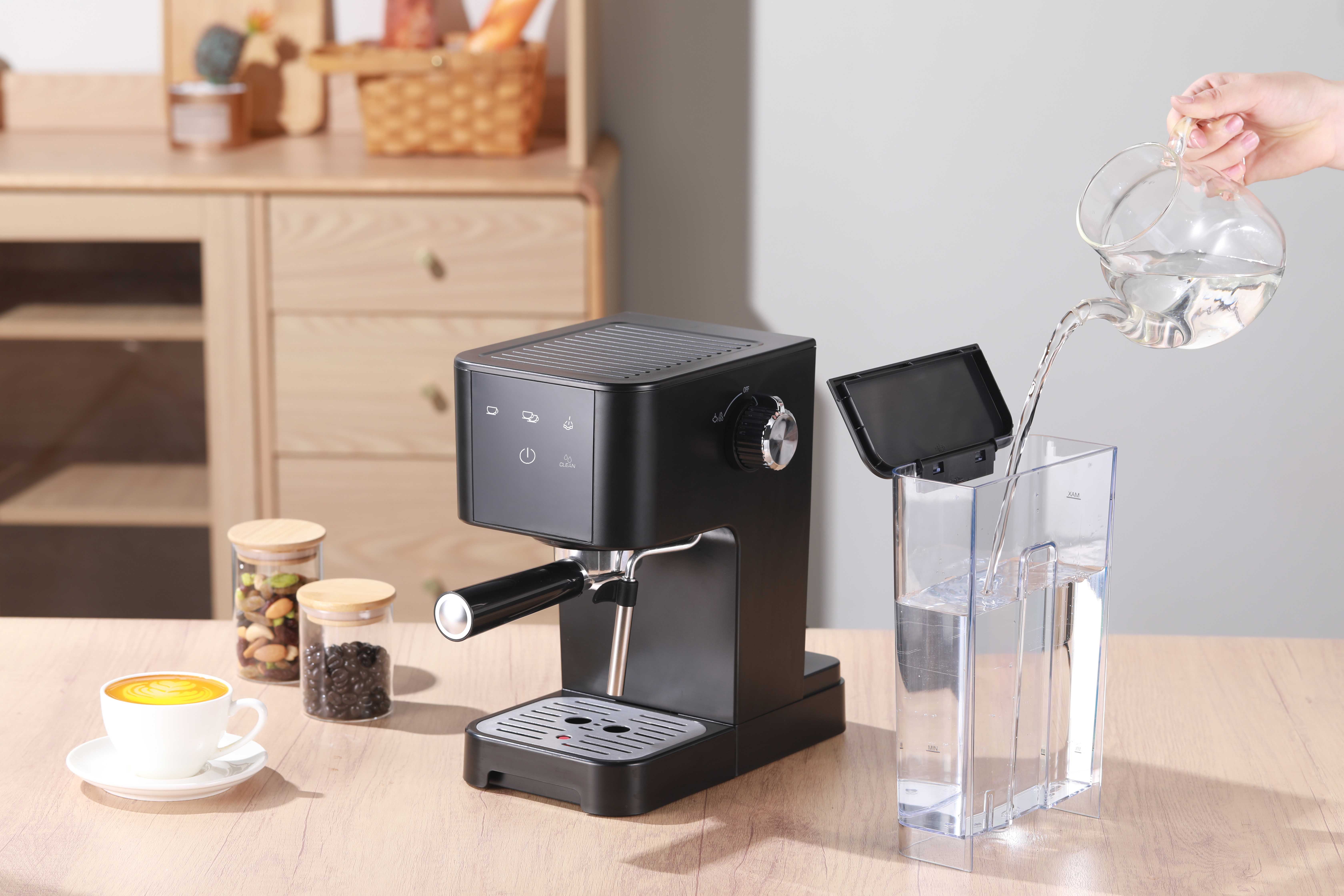 Mainstays Espresso Maker - 15 Bar Pressure - Matte Black