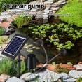 thumbnail image 4 of Kit De Bomba De Aire Con Aireador Solar Para Estanque, IP64, Resistente Al Agua, 0,8 L Por Minuto, Aireador Solar Para Estanque, Ampliamente Utilizado, 6 V, 4 W, Para Pecera, 4 of 7